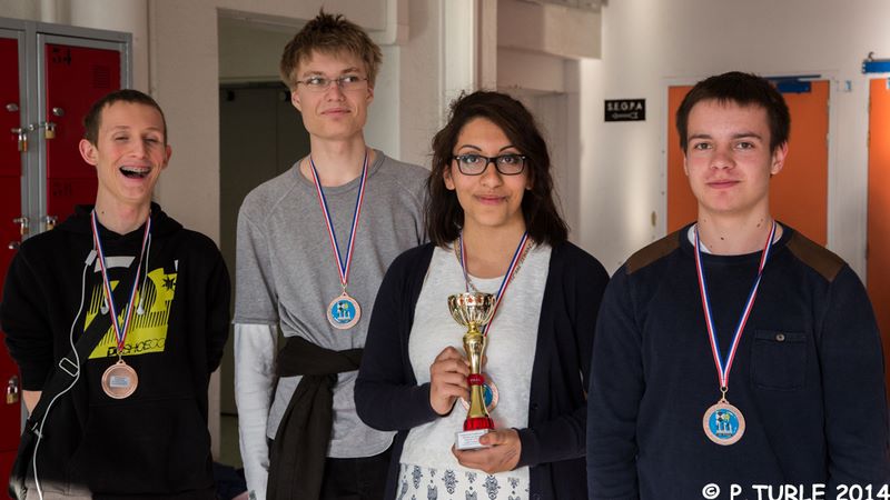 Phase académique du championnat de France d’Echecs scolaire par équipe.Lons le Saunier le 26 mars 2014 - Echiquier ledonien pascal_turle_echiquier_ledonien_champ_acad__ecl_lons_2014__73_.jpg (large)